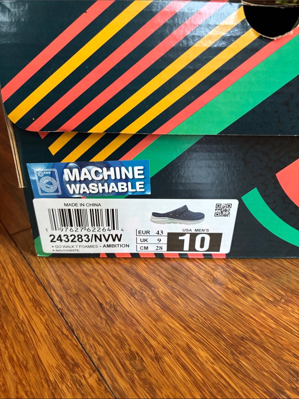 Sketchers Foamies Men’s 10 Clog Shoe New/Box - Picture 8 of 8